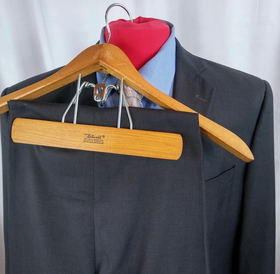 Traje Marchatti Italia 44R Gris 2btn D. Ventilación Foto 3 de 4