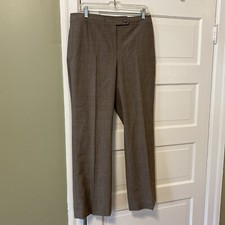 Jones New York Collection Stretch Tan stripe Pants Size 12 Petite EUC