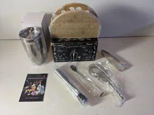 ADTZYLD Cocktail Shaker Set Bartender Kit,Bar Set with Bamboo Stand 12 Piece ...