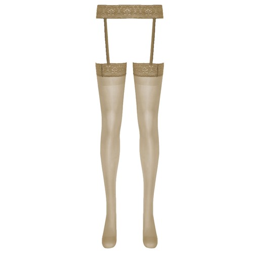 Womens Stockings Floral Lace Pantyhose Patchwork Lingerie Stretchy Nightwear - Picture 54 of 81