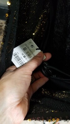 princess polly baby blue dress ZARA. Champagne-colored sequin mini dress. TM – Hibuy market main image 1