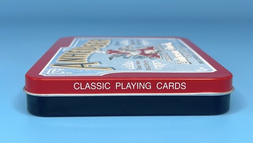Anheuser Busch Brewing Company Classic Playing Cards 2 Decks Tin Case 1991 - Picture 3 of 7