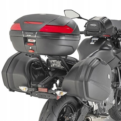 Porte-bagages central Kawasaki Z650 2017-2020 noir sans platine pour top case arrière