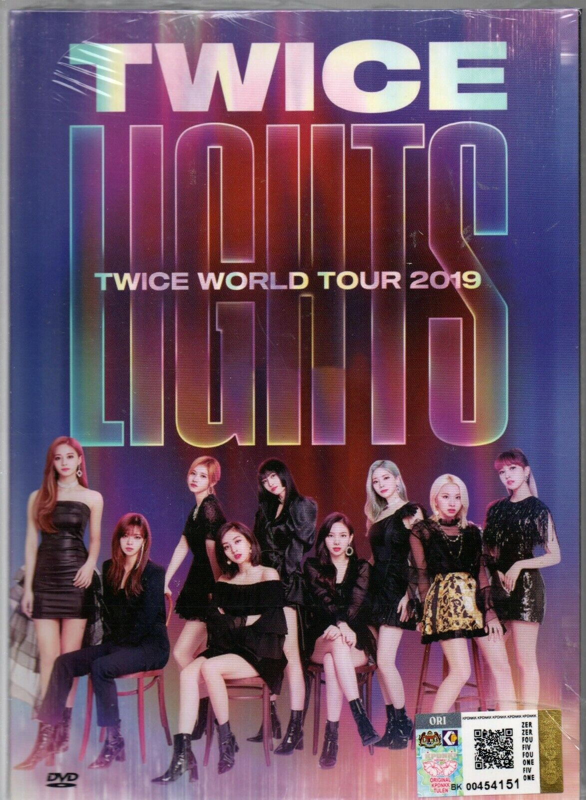 DVD Twice World Tour 2019 Twicelights in Seoul (malaysia Edition