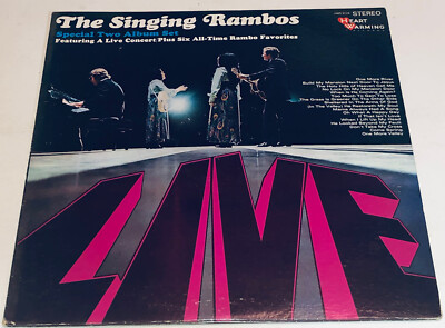 The Singing Rambos Live 2 Record Set Southern Gospel Vinyl Sealed LP 22R