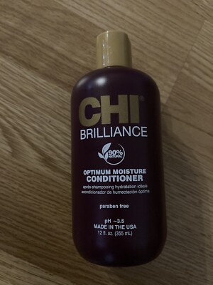 Lot of 4 CHI Deep Brilliance Optimum Moisture Conditioner 12 oz ea