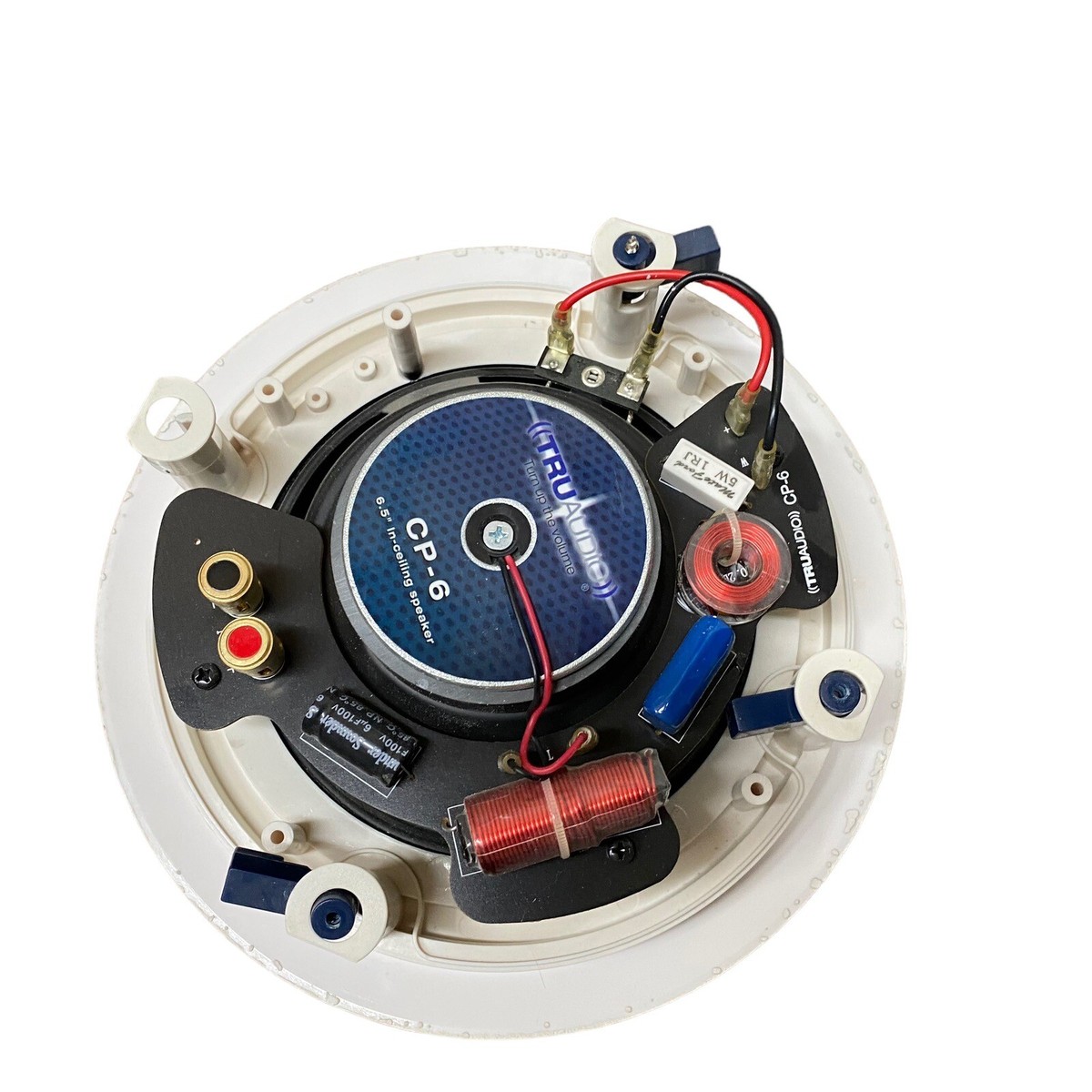 Altoparlanti Da Soffitto TruAudio CP-6 Bianco 8 Ohm 100W – Usati, Funzionanti