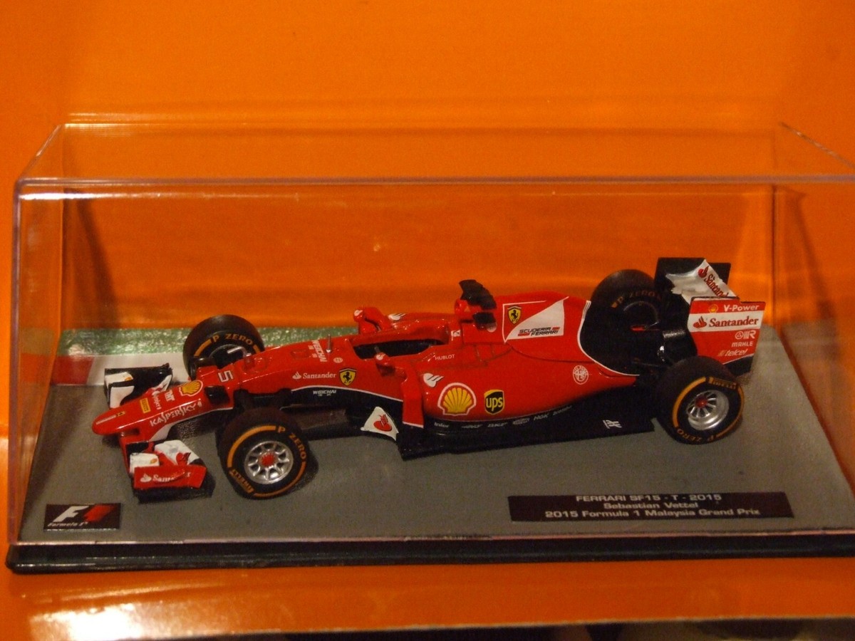 1/43 ルックスマート　フェラーリ SF15-T　ベッテル マレーシア2015 LookSmart 1:43 Sebastian Vettel Ferrari SF15-T #5 Winner