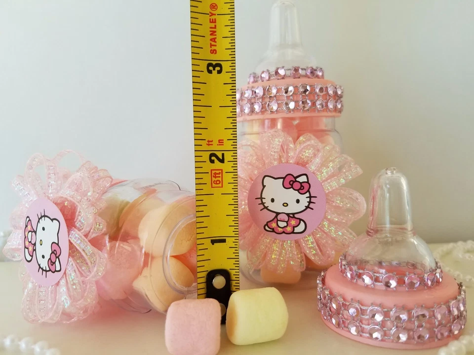 12 заполняемых бутылок Hello Kitty сувениры призы игры украшение для душа девочки - Изображение 2 из 4