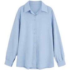 Spring Autumn Chiffon Shirt Women Lady Fashion Shirts Female Long Sleeve Loose