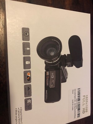 Camcorder Video Camera Digital Recorder Vlogging HAOHUNT HD 1080