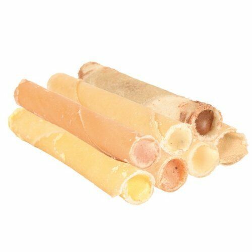 100 x gefüllte Kaurollen Hundesnack 100er Sparpack Kausnack Rinderhaut Füllung - Bild 1 von 12