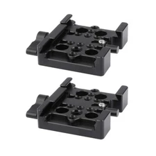 2xCAMVATE Quick Release Adapter Baseplate Clamp Mount fr Manfrotto Sliding Plate