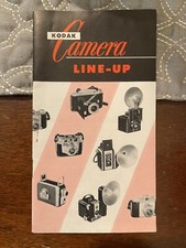 1951 Kodak Camera Line-Up Film Camera Sales Brochure w/ PRICE LIST