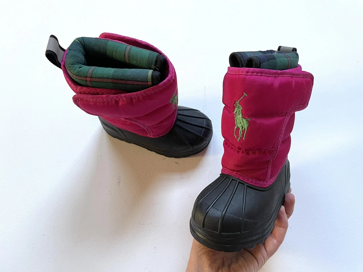 Childrens ralph lauren snow boots Clearance