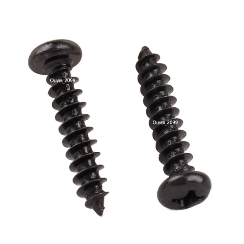 M2 M2.3 M2.5 M3 M4 Black Steel Phillips Pan Head Self Tapping Screws Sheet Metal - Afbeelding 6 van 11