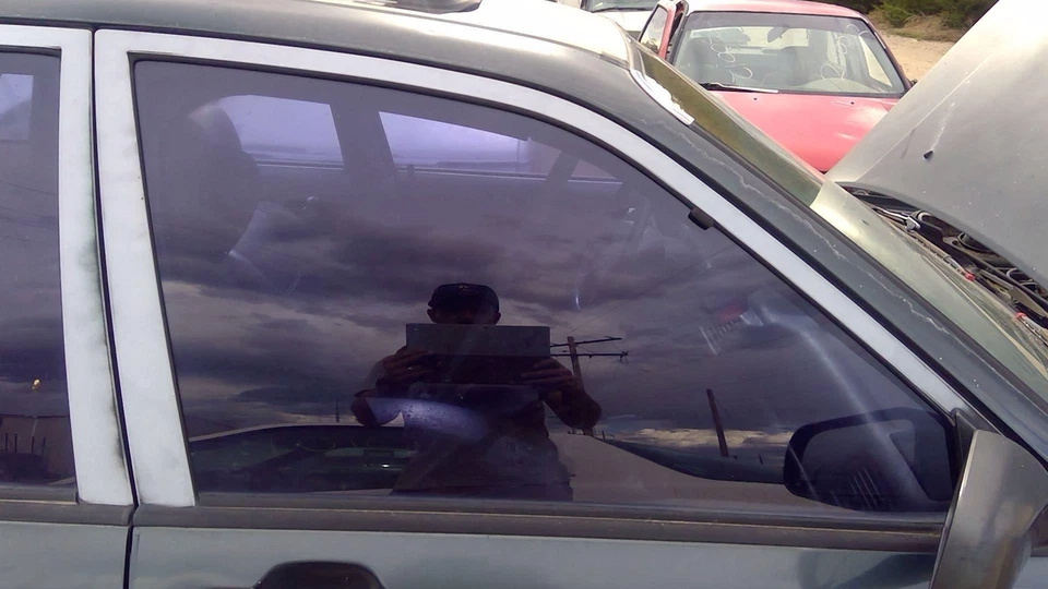 Mitsubishi Galant Vr-4 1989-1993 pasajero ventana delantera derecha puerta vidrio Foto 4 de 4