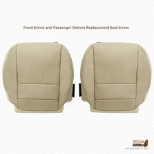 For 2010 11 2012 Acura MDX Driver-Passenger Bottom Leather Replacement Cover Tan