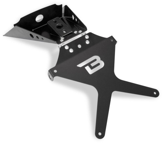 Support de plaque Yamaha XSR900 Barracuda réglable et robuste