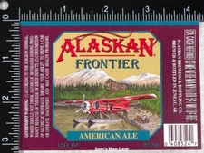 Alaskan Frontier American Ale Label - ALASKA