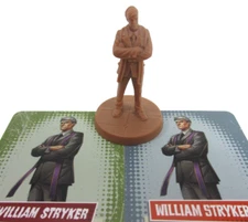 ZOMBICIDE: Marvel Zombies WILLIAM STRYKER Mini & Cards NEW!!