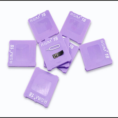 R-SIM18 Unlock Card Sticker E-SIM 5G Version iOS16 System for iPhone 14 Series