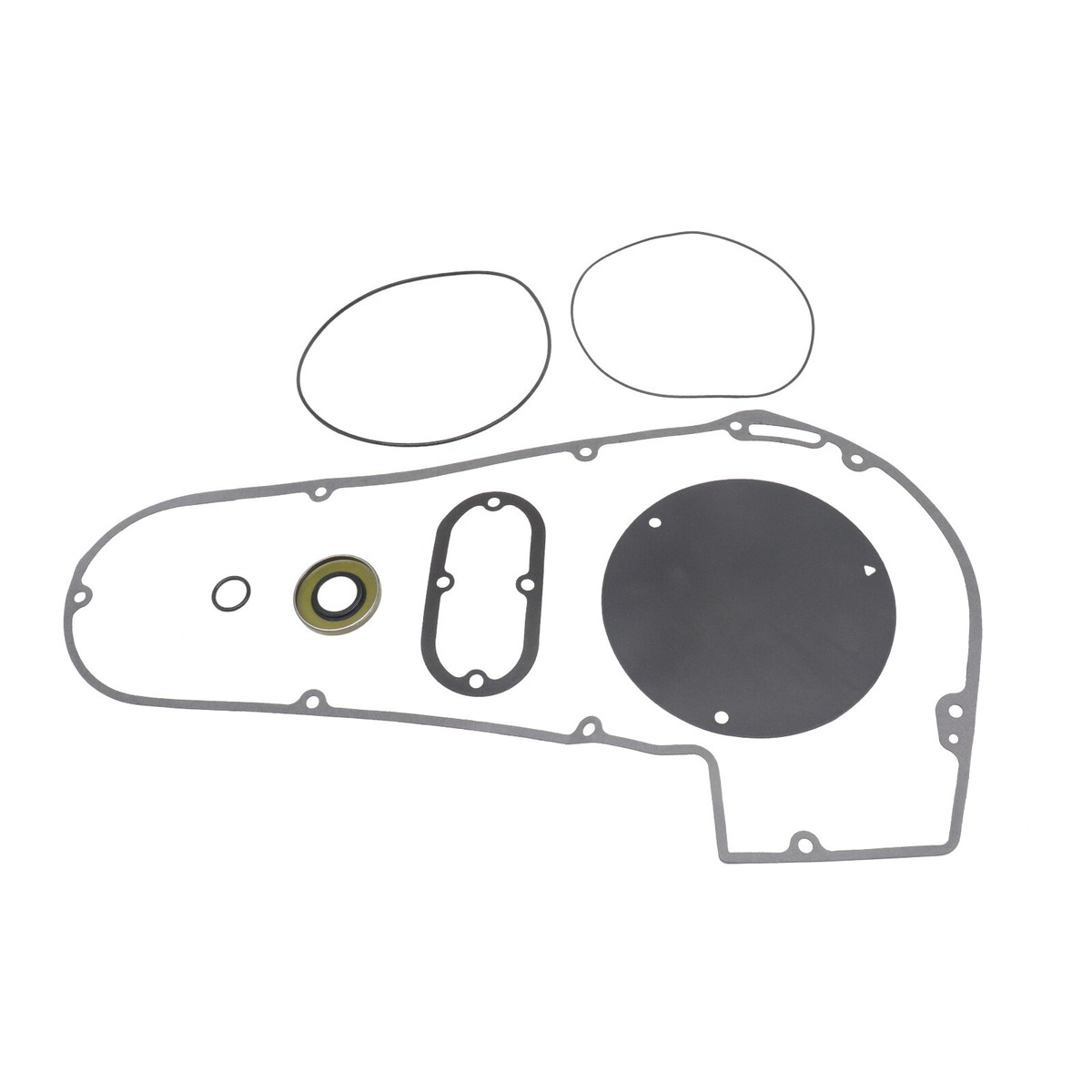 Primary Cover Gasket Kit For Harley Shovelhead 66-84 Softail & Dyna Models - DistroKit Brand, Part #60538-81C