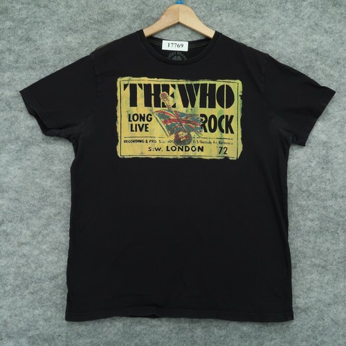 Lucky Brand x THE WHO Shirt Large 70s 