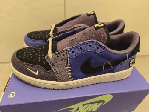 ✅ ZION WILLIAMSON X AIR JORDAN 1 RETRO LOW OG "VOODOO" lila purple 42,5 US 9 ✅