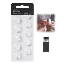 10 Pcs Hearing Aid Domes for Oticon, 10 Mm Hearing Aid Accessories Replacemen...