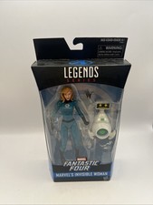 Marvel Legends Fantastic Four Invisible Woman 6  Action Figure & Herbie NEW