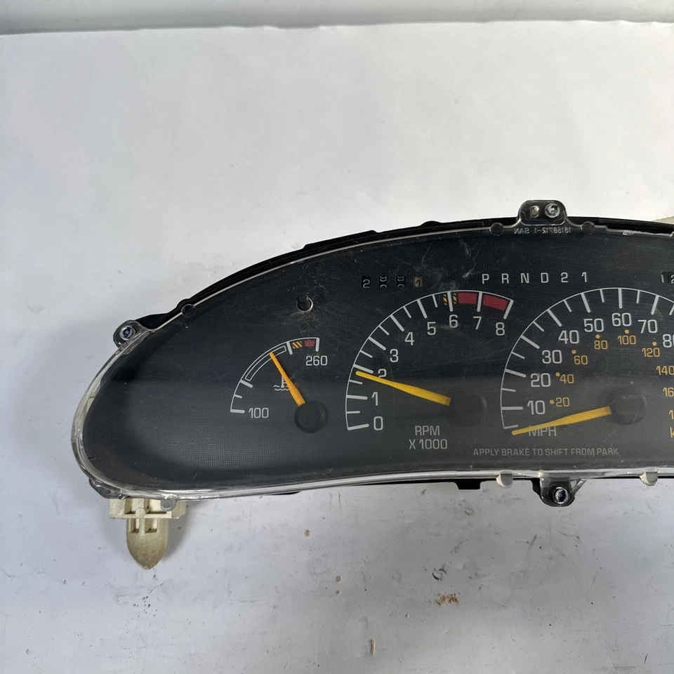 1998 PONTIAC SUNFIRE Speedometer Cluster 257-03133 E4 Foto 2 de 4