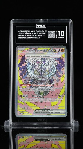 Cornerstone Mask Ogerpon ex graded TAG 10 for sale on eBay