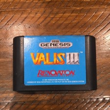Valis III 3 (Sega Genesis, 1991) Authentic Game Cartridge