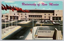 Postcard Johnson Gymnasium University of New Mexico Albuquerque