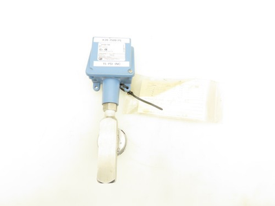 #ad United Electric H100 190 Pressure Switch 5 30 PSI Hex Valve and Gauge $63.74