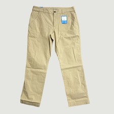 Columbia Men's Active Fit Straight Tech Pants 36x30 Ancient Fossil Beige M0318