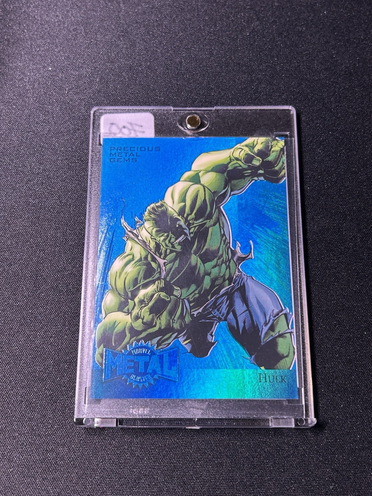 2015 Marvel Fleer Retro Hulk BLUE PMG /50