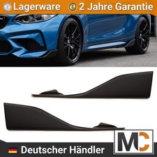 Seitenschweller Spoiler Flaps Umbau-Set in Schwarz passend f�r BMW 2er F87 M2