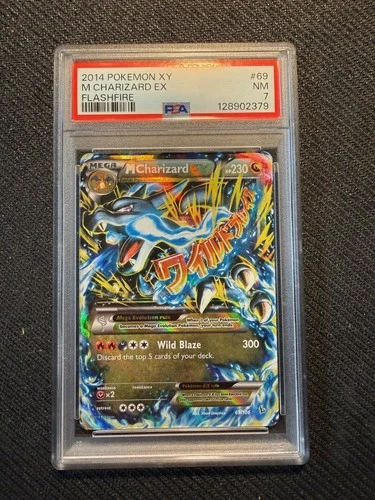 2014 Pokemon Y #69/106 M Charizard EX Flashfire NM 7
