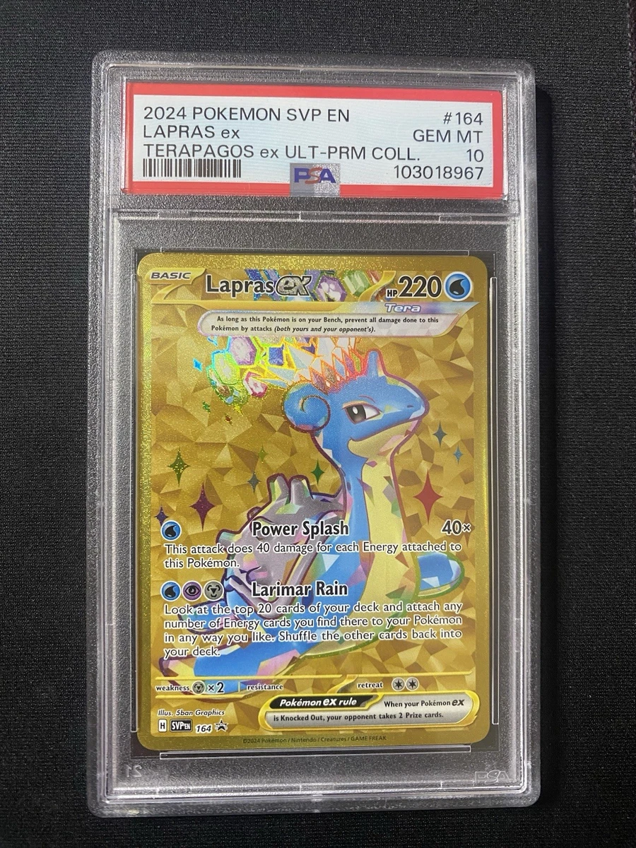 Lapras Pokémon TCG Professional Sports Authenticator (PSA) Grade