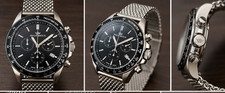 Philip Watch Cruiser Cronografo Uomo Swiss Made cinturino Acciaio milanese