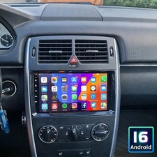 F&uuml;r Mercedes Benz A/B-Klasse W169 W245 W639 GPS Android 16 9" CarPlay Autoradio