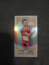 2021 Topps Allen Ginter #234 Chris Brickley Mini A & G Back SP RC Rookie Trainer