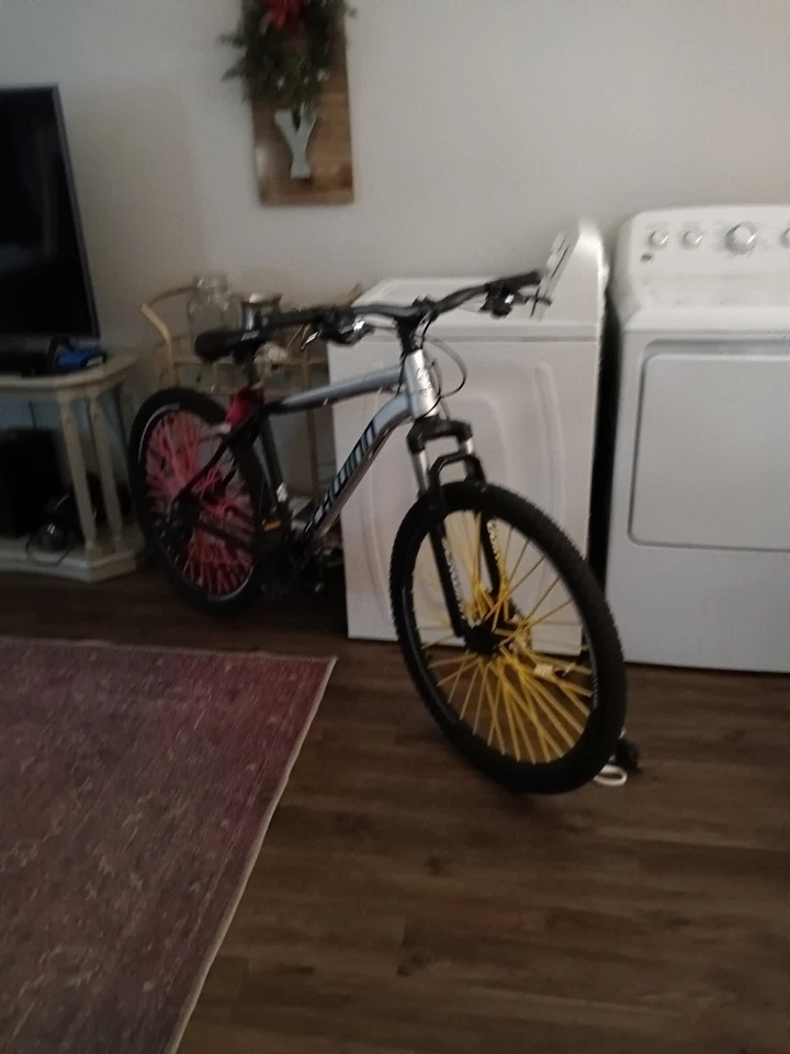 Schwinn AL Comp Mountain Bike, 27.5-in. Wheels, 21 Speed Adult Bicycle, Grey - Image 3 of 3