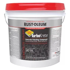 Rust-Oleum 5494323 Concrete Patching Compound, 30 Lb, Pail, Turbokrete, Epoxy,