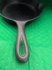 Vintage Griswold No 3 Cast Iron Skillet 709 C Small Logo Erie PA - SITS FLAT