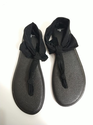 Sanuk Women's Size 9 Sandals Yoga Fabric Thongs Comfort(#L3 - Picture 6 of 9