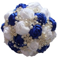 Wedding Bouquet Bride Bridal Brooch Bouquets Bridesmaid Bouquet Diamond Pearl...