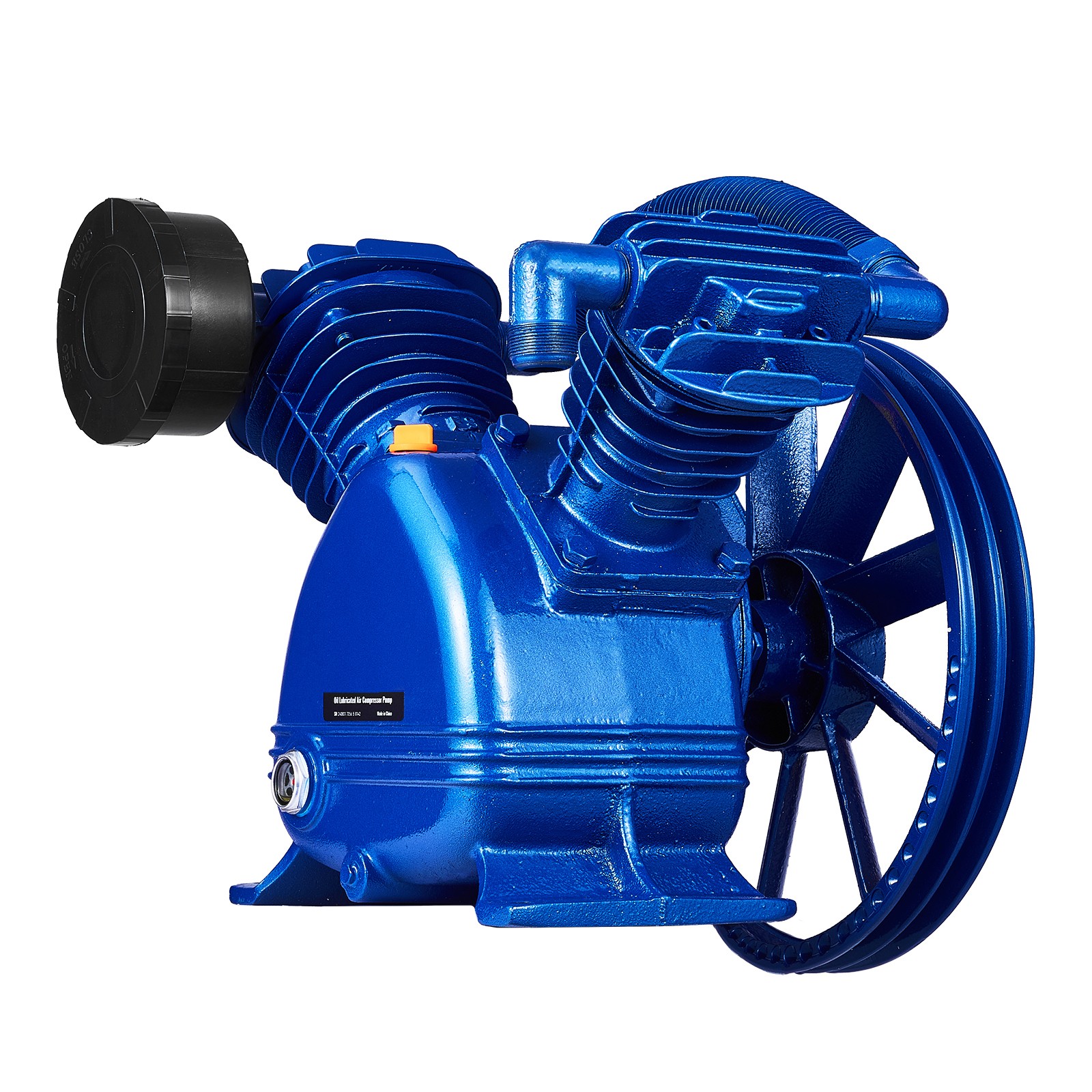 Uimoso Air Compressor Pump Head 5.5HP 5.75CFM @90PSI 2-Cylinder Piston Pump Head